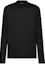 Order LOUIS VUITTON Monogram Embroidered Black Crewneck Long Sleeve T-Shirt SS23 1AATB6