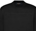 Shop LOUIS VUITTON Monogram Embroidered Black Crewneck Long Sleeve T-Shirt SS23 1AATB6