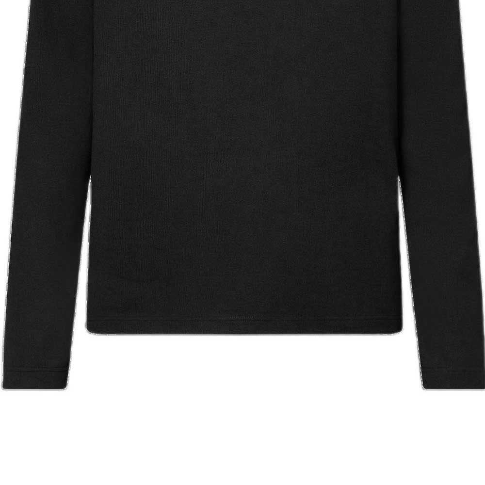 Purchase LOUIS VUITTON Monogram Embroidered Black Crewneck Long Sleeve T-Shirt SS23 1AATB6