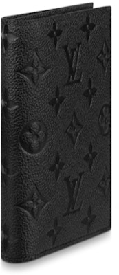 LOUIS VUITTON Monogram Empreinte Black Leather Passport Cover Unisex. M63914 Lookbook LOUIS VUITTON Monogram Empreinte Black Leather Passport Cover Unisex. M63914