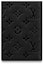 Shop LOUIS VUITTON Monogram Empreinte Black Leather Passport Cover Unisex. M63914