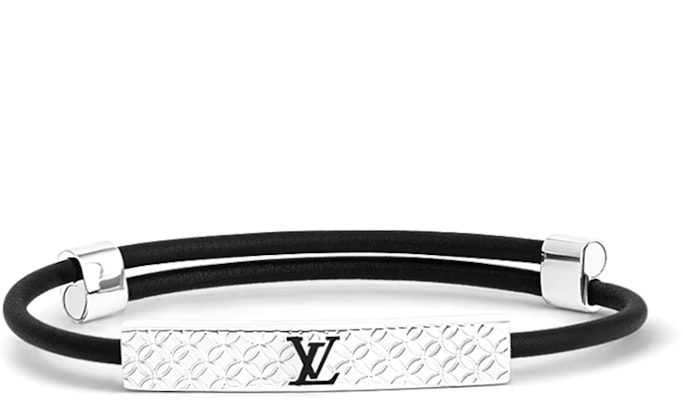 Gelang Logam Hitam Lelaki Louis Vuitton Monogram Ukir. M8332Z Order Gelang Logam Hitam Lelaki Louis Vuitton Monogram Ukir. M8332Z