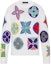 Order Jersey de Lana Blanca Louis Vuitton Monograma Floral Crewneck. 1A7XBB