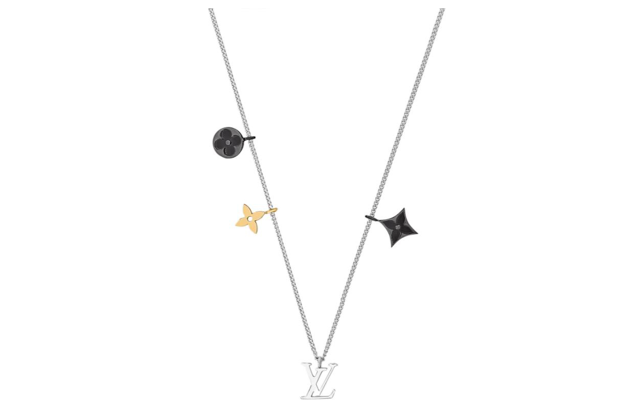 Louis Vuitton Monogram Floral Metal Necklace Unisex M00521-RM1211 圖 2
