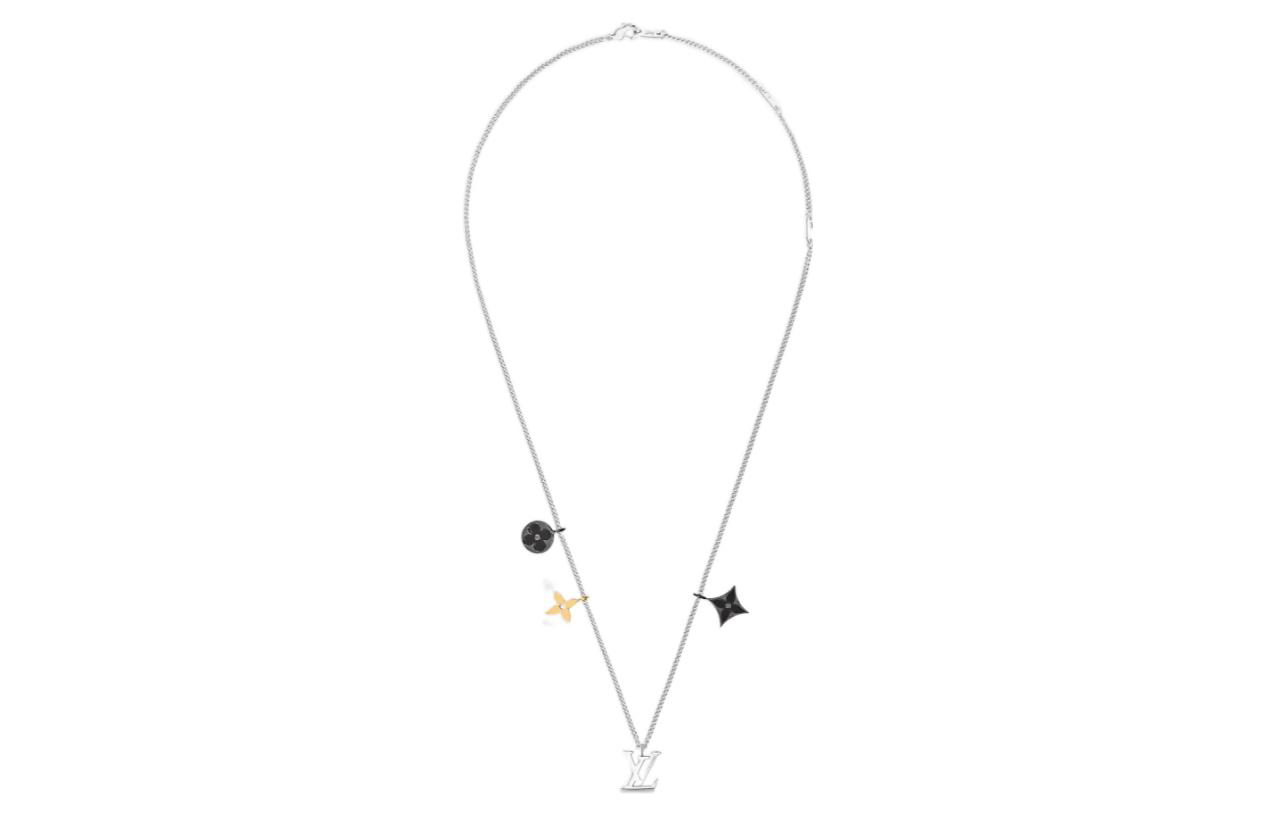 Louis Vuitton Monogram Floral Metal Necklace Unisex M00521-RM1211 圖 3