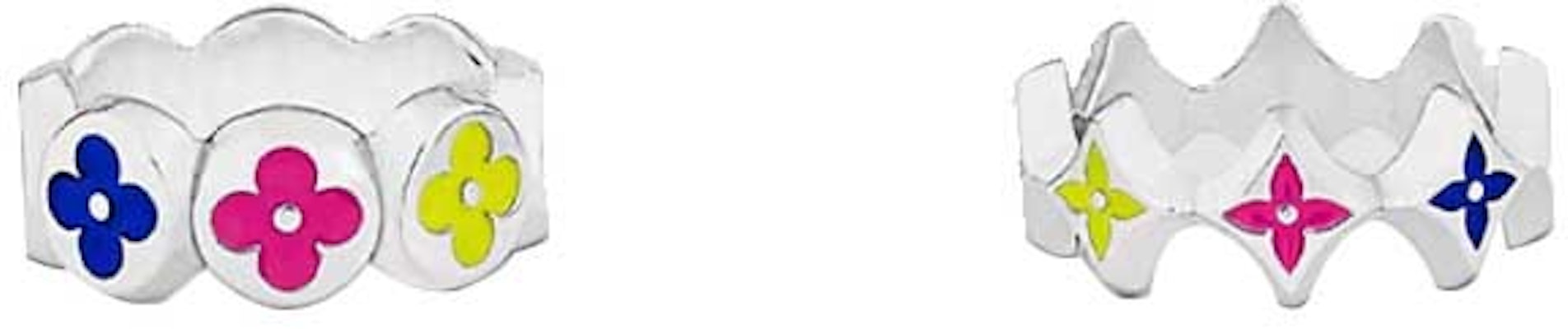 루이비통 모노그램 플로럴 심플 스타일리시 남성용 메탈 반지. M0959M Order 루이비통 모노그램 플로럴 심플 스타일리시 남성용 메탈 반지. M0959M