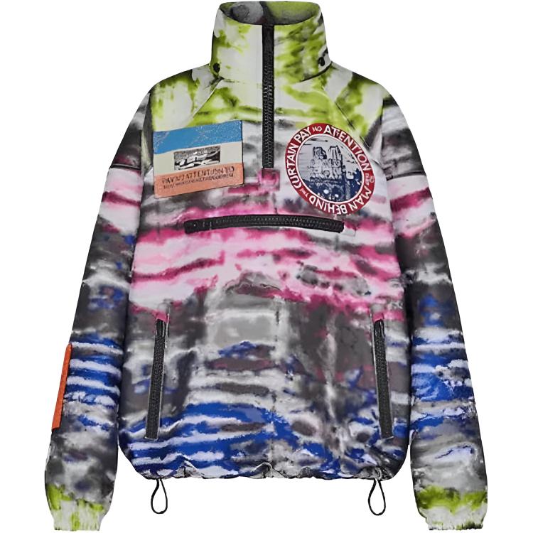 LOUIS VUITTON Monogram Half-Zip Hooded Jacket Multicolor 1A53VO