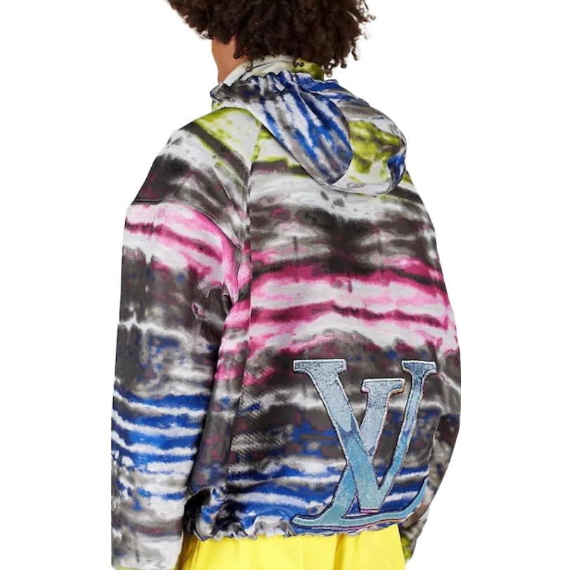 LOUIS VUITTON Monogram Half-Zip Hooded Jacket Multicolor 1A53VO 圖 3