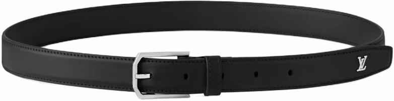 Louis Vuitton Monogram Leather Belt Black 25CM Wide M4114S Louis Vuitton Monogram Leather Belt Black 25CM Wide M4114S