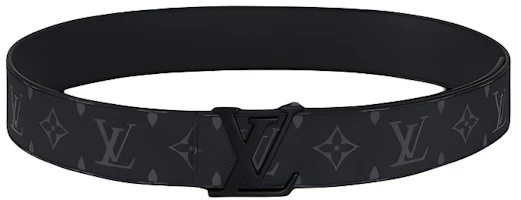 Order Cinturón de Cuero Monogram Negro para Hombre LOUIS VUITTON 4CM Ancho M4482