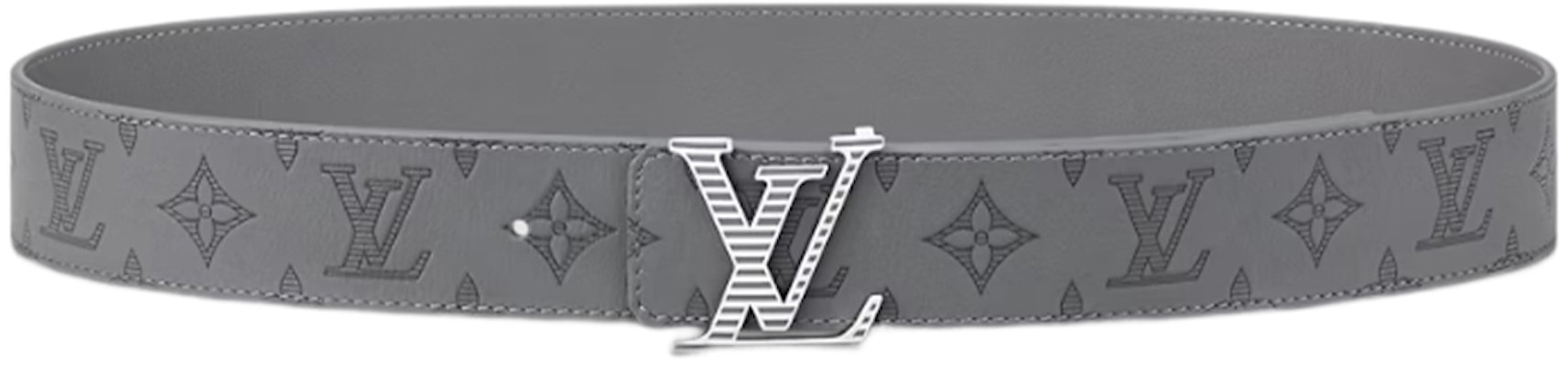 Louis Vuitton Tali Pinggang Lelaki Kelabu Monogram Kulit Gesper Logam 4cm Lebar M0716U Buy Louis Vuitton Tali Pinggang Lelaki Kelabu Monogram Kulit Gesper Logam 4cm Lebar M0716U