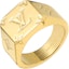 Order Anillo de Hombre Louis Vuitton en Oro con Monograma Grabado en Metal. M80191
