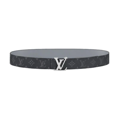 Louis Vuitton Monogram Logo Belt 4cm Fashion Smooth Buckle M0535V