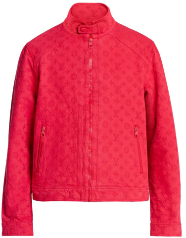louis-vuitton-monogram-logo-full-print-denim-jacket-red-1-a5-pd