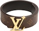 Purchase Sabuk Pria Louis Vuitton Monogram Logo Kulit Coklat 4cm. M0566V