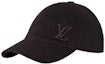 Order LOUIS VUITTON Topi Baseball Merah Logo Monogram Unisex Gaya Pasangan. m7242