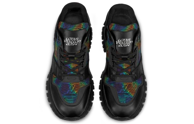 LV Monogram Nylon Sneaker 'Black' 圖 4