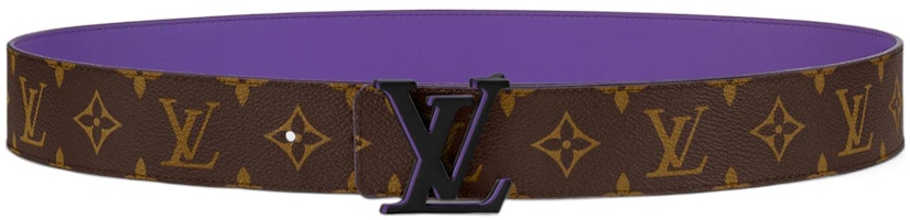 LOUIS VUITTON Monogram Pattern Belt 4cm Width M0575V LOUIS VUITTON Monogram Pattern Belt 4cm Width M0575V