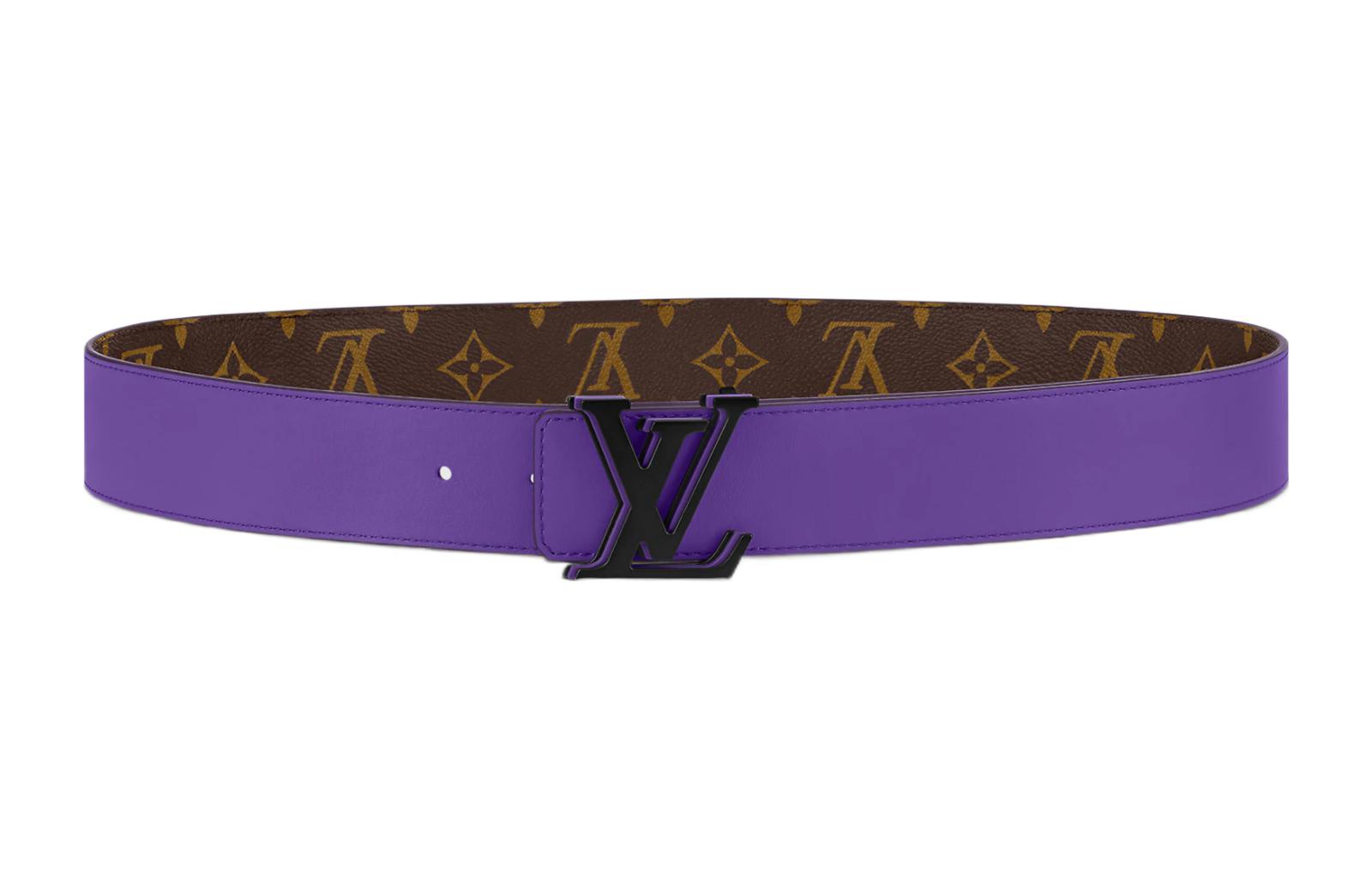 Lookbook 路易威登 經典花紋腰帶 4公分寬 M0575V