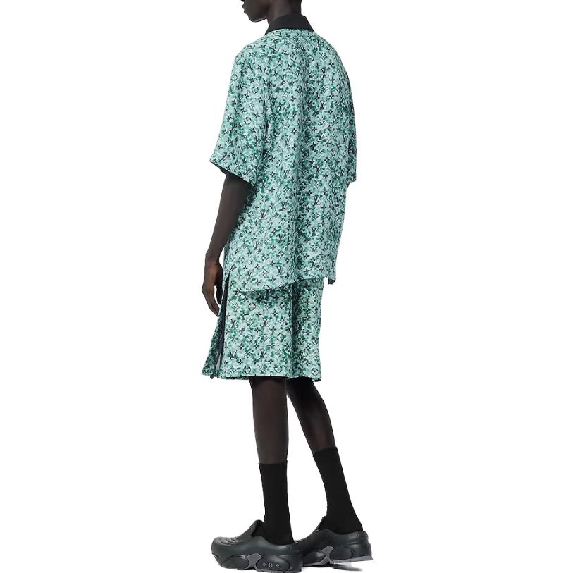 LOUIS VUITTON Monogram Printed Short Sleeve Shirt Multicolor . 6071947 圖 4