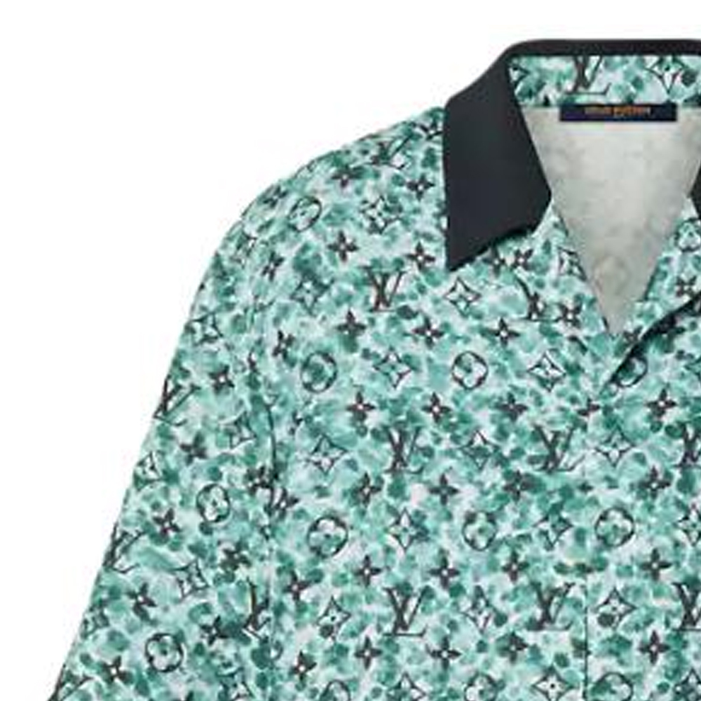 LOUIS VUITTON Monogram Printed Short Sleeve Shirt Multicolor . 6071947 圖 6