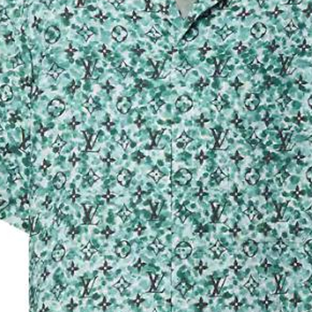 LOUIS VUITTON Monogram Printed Short Sleeve Shirt Multicolor . 6071947 圖 7