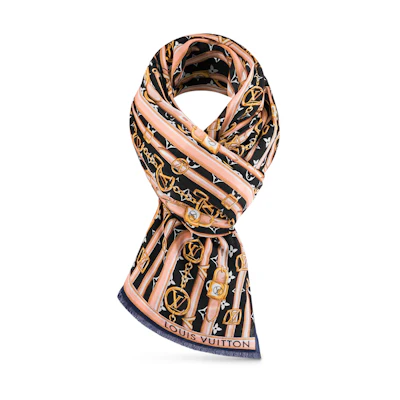 LOUIS VUITTON Monogram Printed Wool Scarf Unisex - Multiple Colors M77388