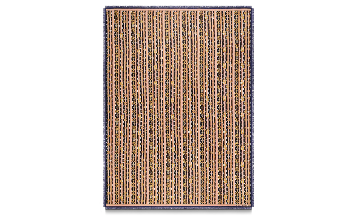 LOUIS VUITTON Monogram Printed Wool Scarf Unisex - Multiple Colors M77388 圖 4