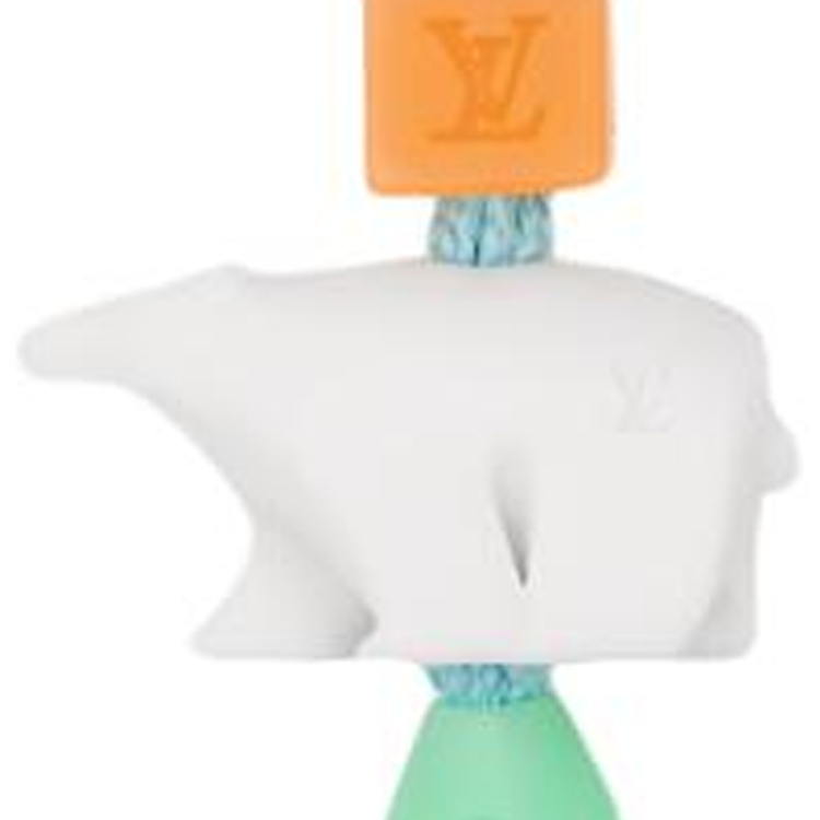 Shop 루이 비통 모노그램 레진 키체인 유니섹스 멀티컬러 액세서리. M02290