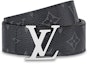 Buy Louis Vuitton Sabuk Kulit Monogram Reversible Abu-Hitam 3.5cm M0450
