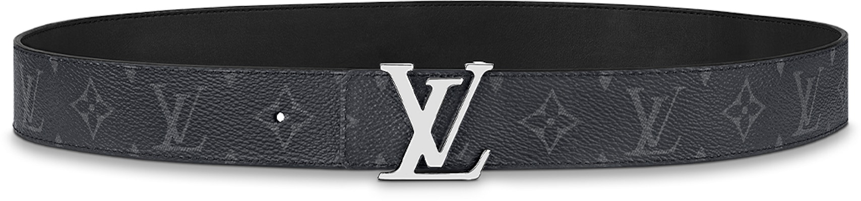 Louis Vuitton Sabuk Kulit Monogram Reversible Abu-Hitam 3.5cm M0450 Lookbook Louis Vuitton Sabuk Kulit Monogram Reversible Abu-Hitam 3.5cm M0450