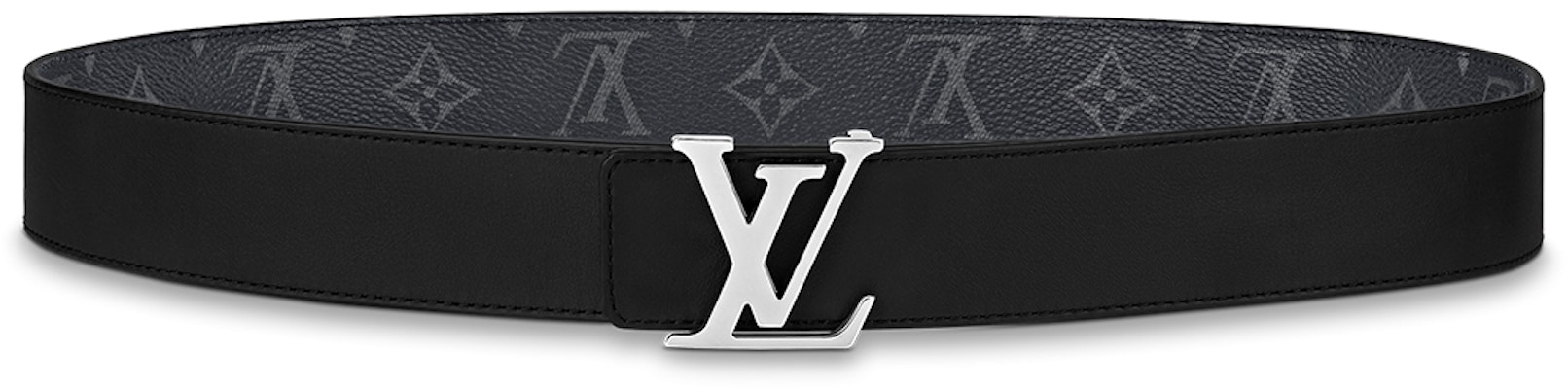 Louis Vuitton Sabuk Kulit Monogram Reversible Abu-Hitam 3.5cm M0450 Shop Louis Vuitton Sabuk Kulit Monogram Reversible Abu-Hitam 3.5cm M0450