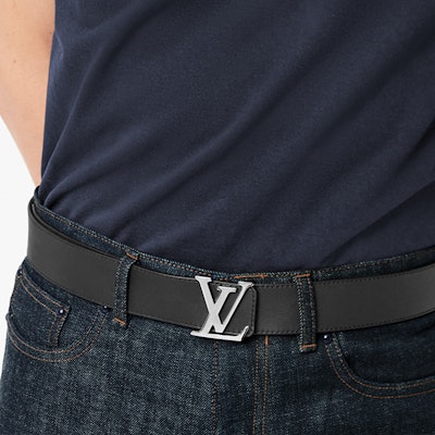 Louis Vuitton Sabuk Kulit Monogram Reversible Abu-Hitam 3.5cm M0450 Purchase Louis Vuitton Sabuk Kulit Monogram Reversible Abu-Hitam 3.5cm M0450