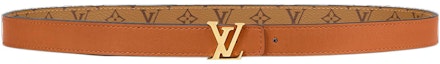 Shop Cinturón Unisex Louis Vuitton Monogram Reversible de Cuero 2cm Ancho. M0440