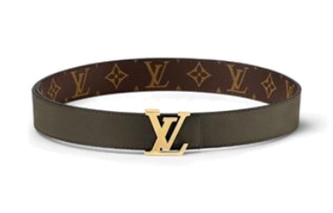 LOUIS VUITTON Monogram Smooth Buckle Belt Green  Accessory. M8380V 圖 2