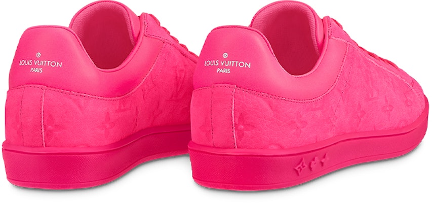 Louis Vuitton Monogram Sneakers 'Hot Pink' 1A8ZCV Shop Louis Vuitton Monogram Sneakers 'Hot Pink' 1A8ZCV