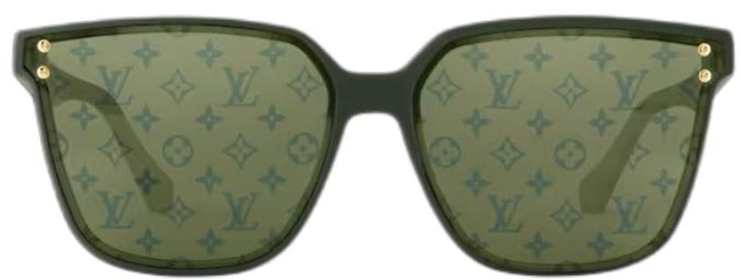 ルイ・ヴィトン モノグラム スクエア サングラス グリーン ユニセックス カップル用 z2973e Lookbook ルイ・ヴィトン モノグラム スクエア サングラス グリーン ユニセックス カップル用 z2973e