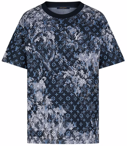 louis-vuitton-monogram-tapestry-floral-blue-t-shirt-1-a8-h2-o