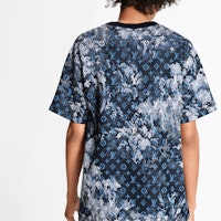 ルイヴィトン モノグラム タペストリー フローラル ブルー Tシャツ 1A8H2O Lookbook ルイヴィトン モノグラム タペストリー フローラル ブルー Tシャツ 1A8H2O