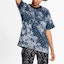 Shop ルイヴィトン モノグラム タペストリー フローラル ブルー Tシャツ 1A8H2O