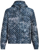 Louis Vuitton Monogram Tapestry Windbreaker Jacket Blue 1A8HIF Louis Vuitton Monogram Tapestry Windbreaker Jacket Blue 1A8HIF