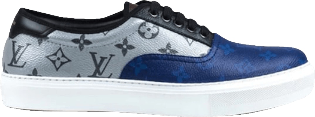 Louis Vuitton Monogram Trocadero Sneaker Low 'Blue Silver' 1A417K Buy Louis Vuitton Monogram Trocadero Sneaker Low 'Blue Silver' 1A417K
