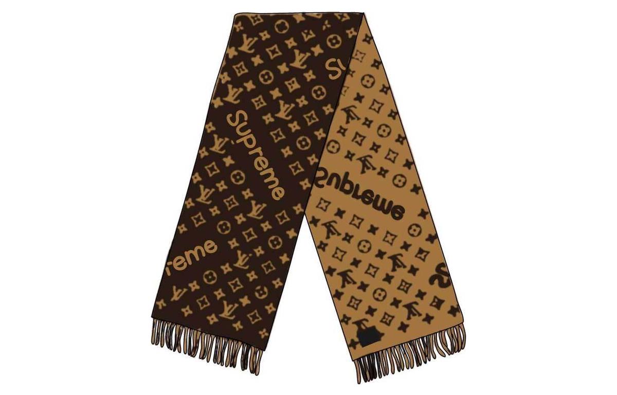 Louis Vuitton Monogram Warm Knit Scarf Unisex in Dark Brown. SUP-LV17-38 圖 2