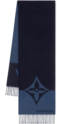 路易威登Monogram蓝色羊毛围巾 男女同款情侣款式 M78399 Buy 路易威登Monogram蓝色羊毛围巾 男女同款情侣款式 M78399