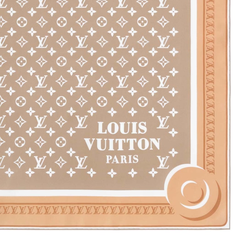 Order 路易威登 Monopaname 90 方巾 米色