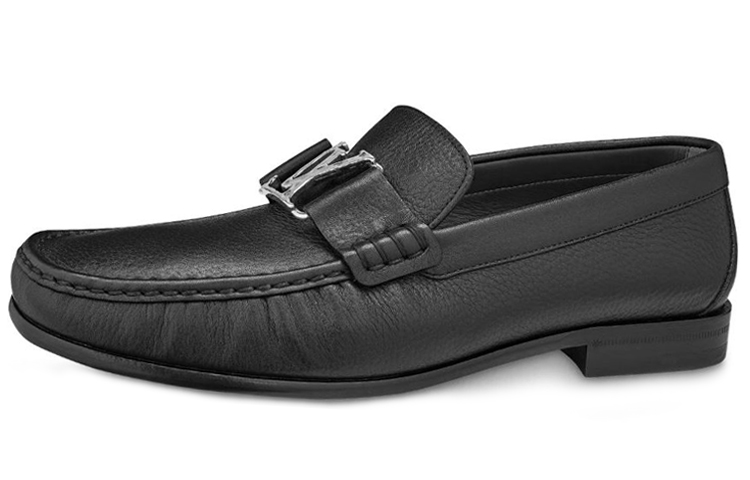 Louis Vuitton Montaigne Loafers 'Black' 1A63NL