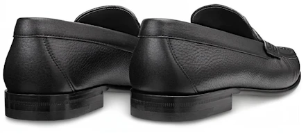 Shop Loafer Louis Vuitton Montaigne 'Hitam' 1A63NL