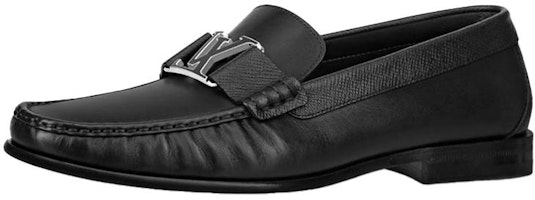 Louis Vuitton Montaigne Loafers 'Black' 1A7Z3E Louis Vuitton Montaigne Loafers 'Black' 1A7Z3E