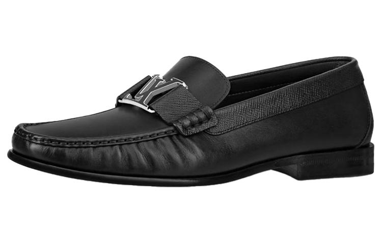 Louis Vuitton Montaigne Loafers 'Black' 1A7Z3E