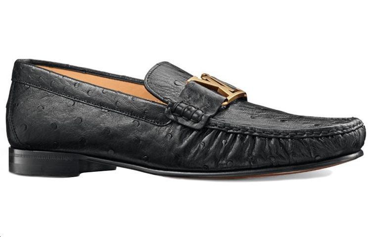 Buy Louis Vuitton Montaigne Loafers 'Black Logo Monogram' 1A3YEI
